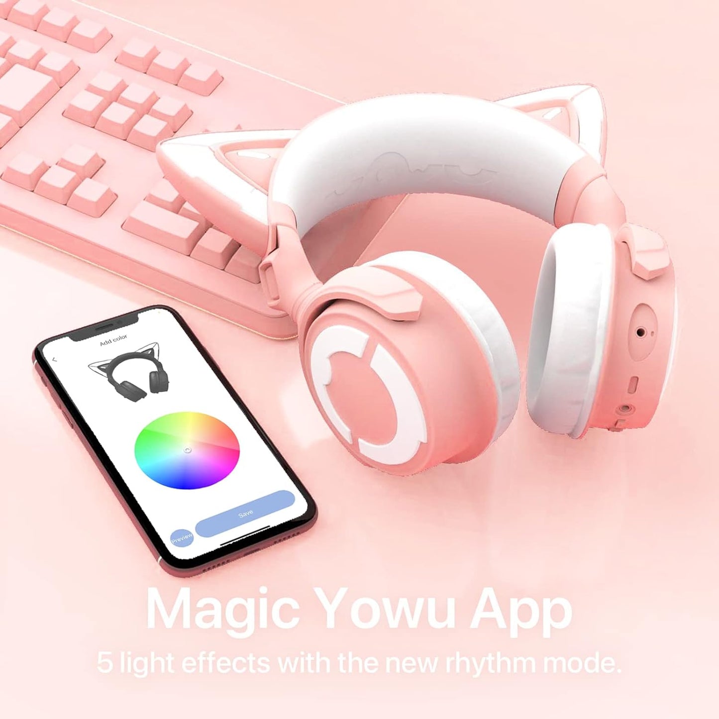 Kitty Gaming RGB Headphone